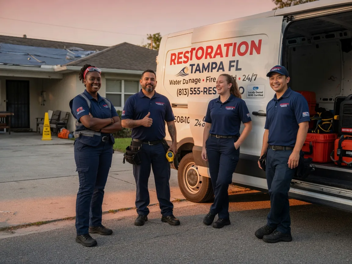 Water Damage Restoration company in New Holland, OH